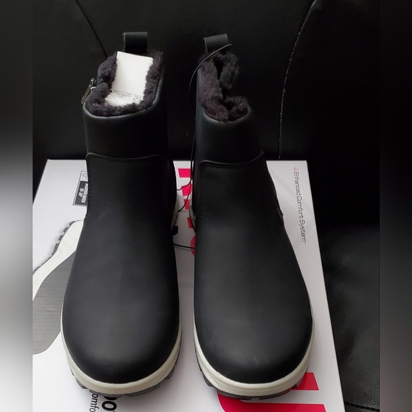 New Women's Sizes Sienna Khombu All Weather Boots Black - Picture 5 of 8